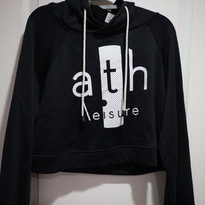 Women’s cropped PINKO sweatshirt